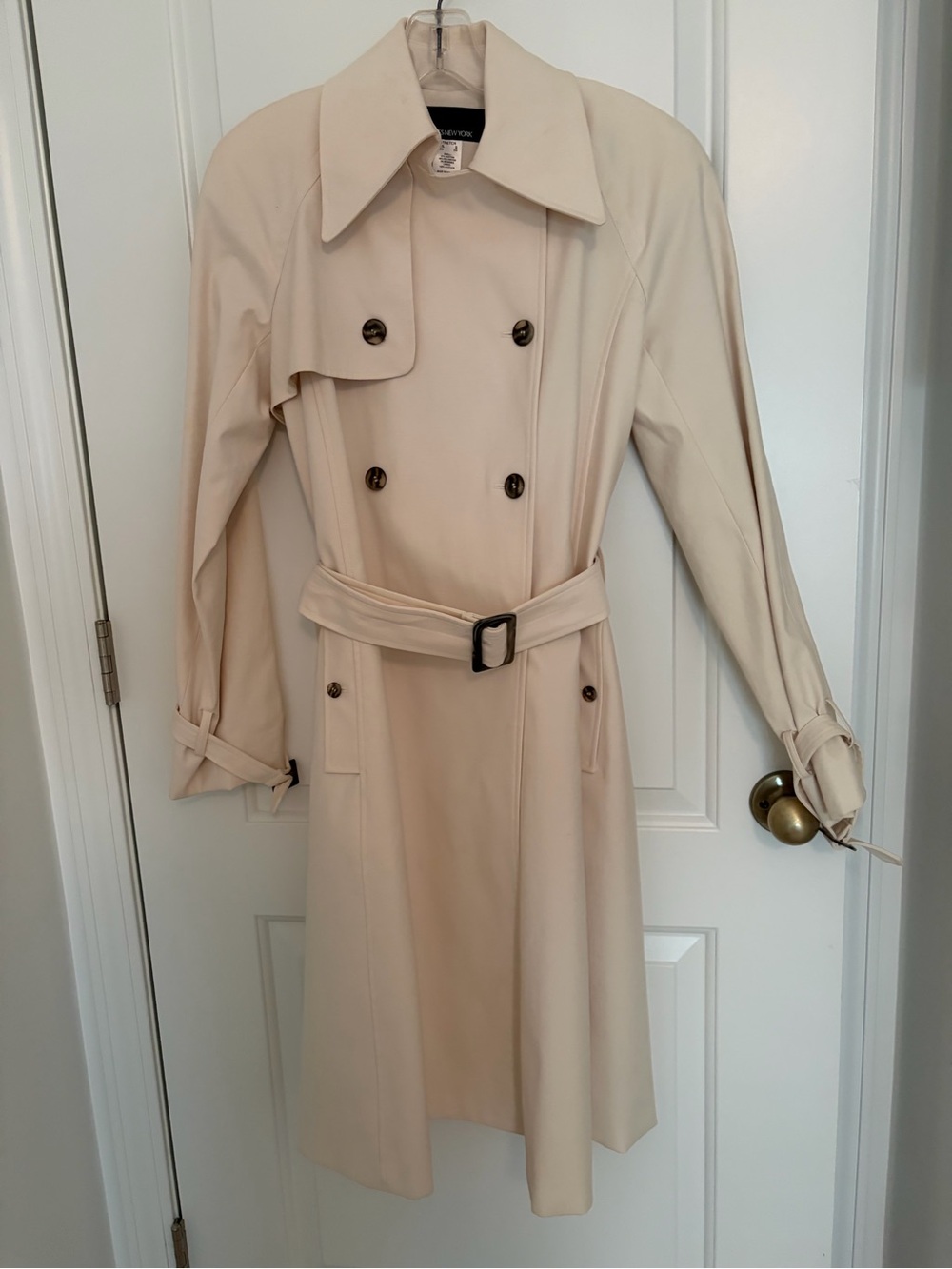 Jones New York Women's Trench Coat - Cream